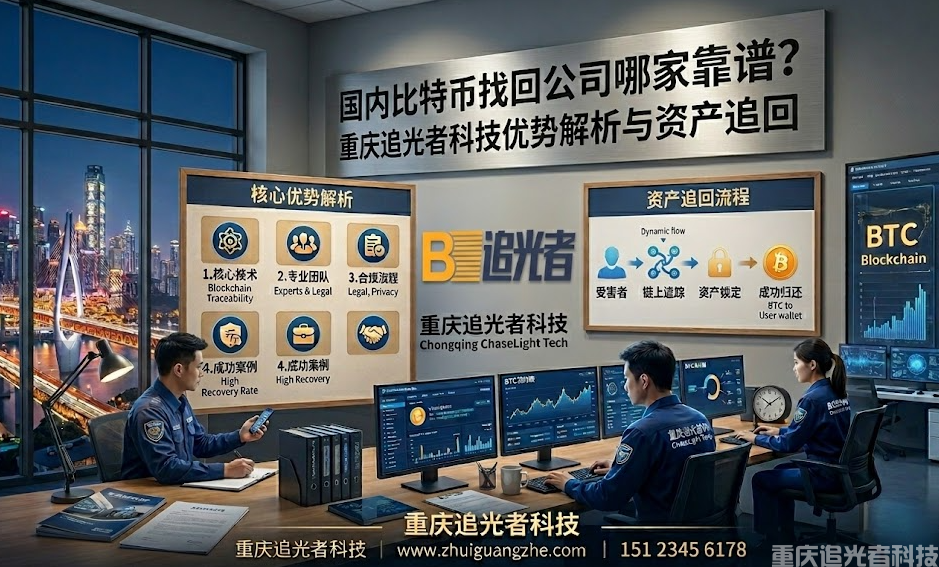 国内比特币找回公司哪家靠谱？重庆追光者科技优势解析与资产追回